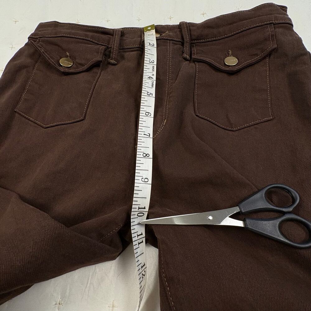 Joes Jeans 70's Patch Pocket Jeans Women's 28 Brown Retro Festival - Picture 11 of 12